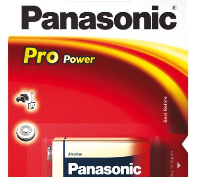Panasonic Pro Power Alkaline 9v blok
